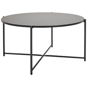 MID.YOU KONFERENČNÝ STOLÍK, čierna, kov, kompozitné drevo, 83/83/40 cm vyobraziť