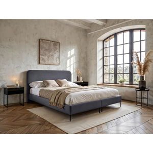 MID.YOU BOXSPRINGOVÁ POSTEĽ, 180/210 cm, sivá vyobraziť