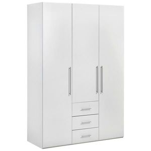 Xora SKRIŇA S OTOČNÝMI DVERAMI, biela, biela s vysokým leskom, 146, 6/218, 6/59, 5 cm vyobraziť
