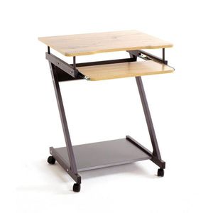 PC STÔL, antracitová, čierna, farba duba, 60/49/76 cm vyobraziť