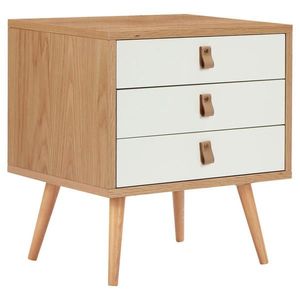 Boxxx NOČNÝ STOLÍK, dub, biela, farba duba, 50/55/40 cm vyobraziť