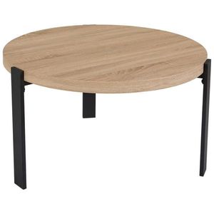 MID.YOU SADA KONFERENČNÝCH STOLÍKOV, čierna, farba duba, kov, kompozitné drevo, 60-80/60-80/40-45 cm vyobraziť