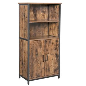 Boxxx VYSOKÁ KOMODA, hnedá, čierna, 60/124, 5/35 cm vyobraziť
