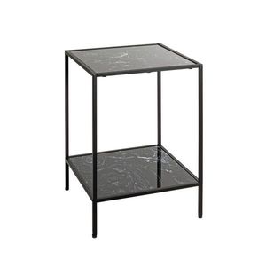 PRÍRUČNÝ STOLÍK, čierna vyobraziť