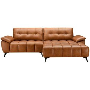 MID.YOU ROHOVÁ SEDACIA SÚPRAVA, kov, textil, koža, koňaková vyobraziť