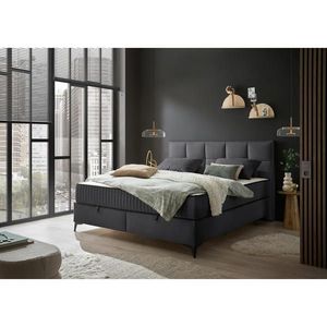 MID.YOU AMERICKÁ POSTEĽ, 180/200 cm, antracitová vyobraziť