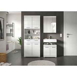 MID.YOU KÚPEĽŇA biela s vysokým leskom vyobraziť