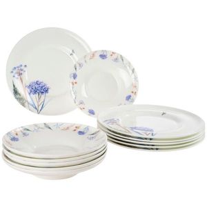 Novel JEDÁLENSKÝ SERVIS jemný kostný porcelán (fine bone china) keramika vyobraziť