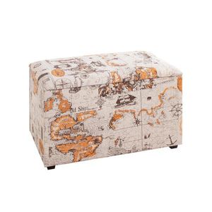 Carryhome LAVICA S ÚLOŽNÝM PRIESTOROM, textil, kompozitné drevo, 65/42/40 cm vyobraziť