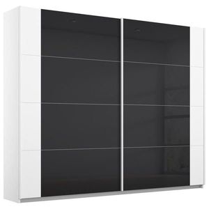 Rauch Möbel SKRIŇA S POS. DVER. – HOR.VED, antracitová, biela, 226/210/62 cm vyobraziť