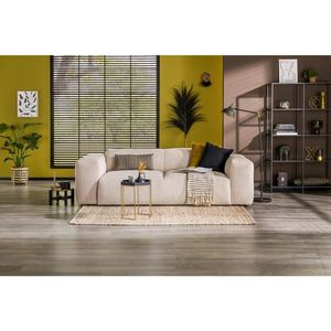 MID.YOU TROJMIESTNA POHOVKA, textil, béžová vyobraziť