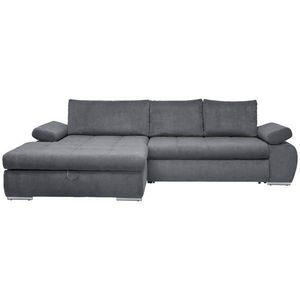 Carryhome ROHOVÁ SEDACIA SÚPRAVA, textil, sivá vyobraziť