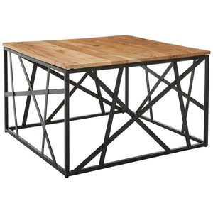 Livetastic KONFERENČNÝ STOLÍK, čierna, farba akácie, drevo, kov, 70/43/70 cm vyobraziť