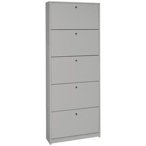 Xora VÝKLOPNÁ SKRINKA NA TOPÁNKY, sivá, 60/168/16 cm vyobraziť