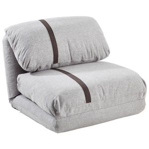 Livetastic ROZKLADACIE KRESLO, textil, svetlosivá vyobraziť