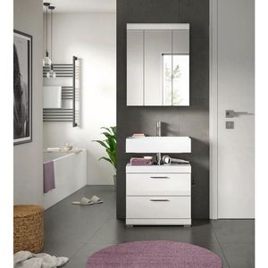 MID.YOU KÚPEĽŇA biela s vysokým leskom vyobraziť