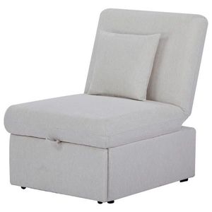 Livetastic ROZKLADACIE KRESLO, drevo, plast, textil, béžová vyobraziť