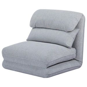 Livetastic ROZKLADACIE KRESLO, kov, textil, svetlosivá vyobraziť