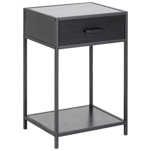Livetastic NOČNÝ STOLÍK, čierna, 42/63/35 cm vyobraziť