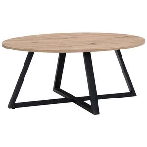 Boxxx KONFERENČNÝ STOLÍK, čierna, dub artisan, kov, kompozitné drevo, 90/70/39 cm vyobraziť