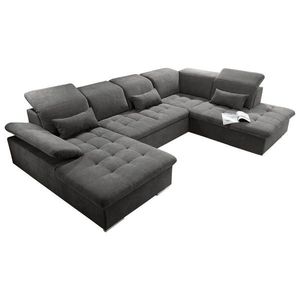 MID.YOU SEDACIA SÚPRAVA, textil, tmavosivá vyobraziť