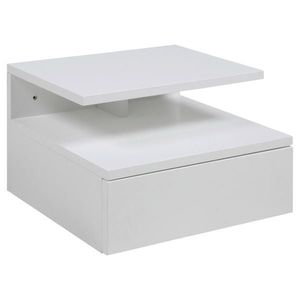 NOČNÝ STOLÍK, biela, 35/22, 5/32 cm vyobraziť