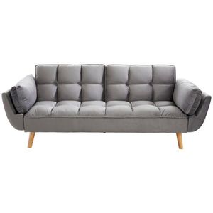 MID.YOU ROZKLADACIA POHOVKA, textil, sivá vyobraziť