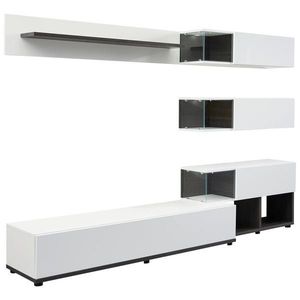 MID.YOU OBÝVACIA STENA, tmavohnedá, perleťová, biela s vysokým leskom vyobraziť