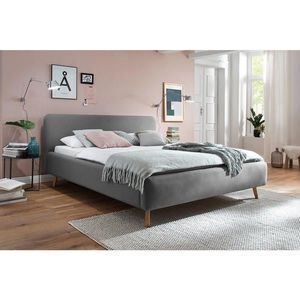 Livetastic ČALÚNENÁ POSTEĽ, 160/200 cm, svetlosivá vyobraziť