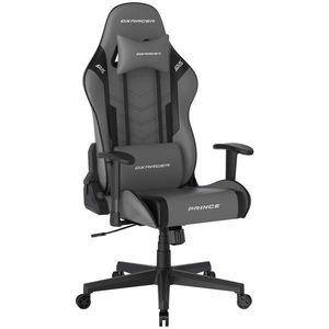Dxracer HERNÁ STOLIČKA, sivá, čierna vyobraziť