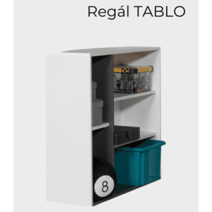 Meblar Regál TABLO TA12 B Farba: Grafit/enigma vyobraziť