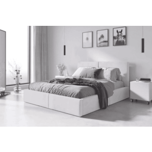 BMS Manželská posteľ HAILEY | bez matraca 140 x 200 cm Farba: Biela vyobraziť