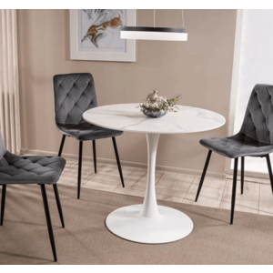 Signal Jedálenský stôl ESPERO | biela / biely vyobraziť