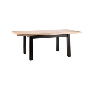 Signal Jedálenský stôl PRESTO | dub artisan / čierna vyobraziť