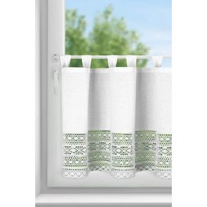 ArtFir Krátka záclona MADDELINE PU | biela 150 x 60 cm vyobraziť