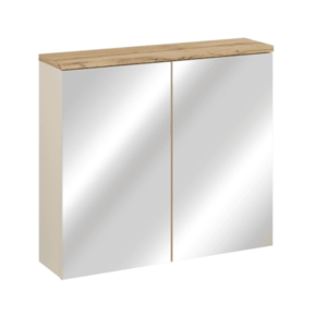 ArtCom Zrkadlová skrinka BALI Cashmere 841 | 80 cm vyobraziť