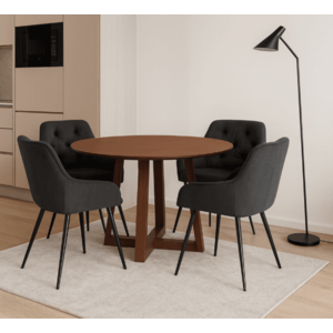 Elvisia Luxusný jedálenský set RORYS | 1 + 4 vyobraziť