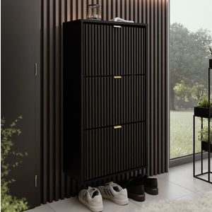 KIER Závesný botník LARO 1 | čierna vyobraziť