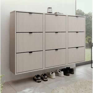 KIER Závesný botník LARO 3 | cashmere vyobraziť