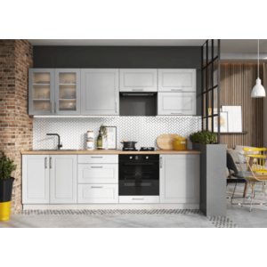 Artstolk Kuchynská linka NATALIA | sivá 260 cm vyobraziť