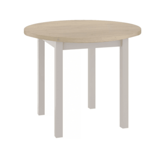 Signal Jedálenský stôl ADAM 80 cm Farba: Dub cremona torro / kašmír vyobraziť