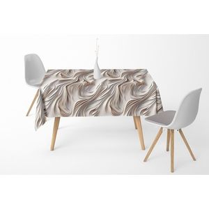 Obrus s nešpinivou úpravou, Vlny vyobraziť