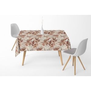 Obrus s nešpinivou úpravou, Listy vyobraziť