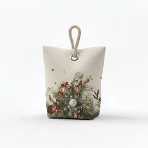 Dverová zarážka - závažie, Vianočné vetvičky a ozdoby, 22 x 23 cm vyobraziť