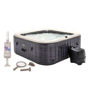Marimex | Vírivý bazén Pure Spa Greystone Deluxe Bubble Spa 6 NP + výhodný set príslušenstva | 19900149 vyobraziť