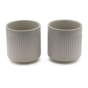 Sivé porcelánové šálky v súprave 2 ks 300 ml Skagen – Bredemeijer vyobraziť