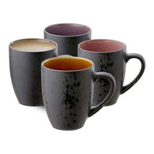 Čierne keramické hrnčeky v súprave 4 ks 300 ml Gastro Black/Mix – Bitz vyobraziť