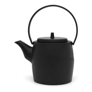 Čierna kanvica na čaj z liatiny so sitkom 1, 2 l Kobe – Bredemeijer vyobraziť