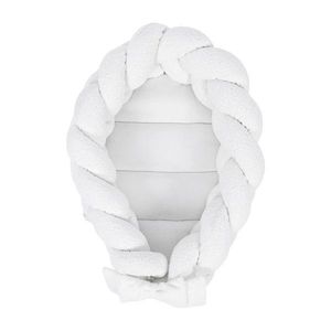 Biele hniezdočko pre bábätko 47x70 cm - Meowbaby vyobraziť