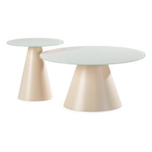 Sklenené konferenčné stolíky vyobraziť